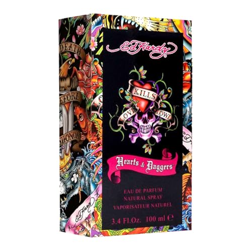 Ed Hardy Eau de Toilette Spray – 3.4 oz / 100 ml – Women’s Perfume