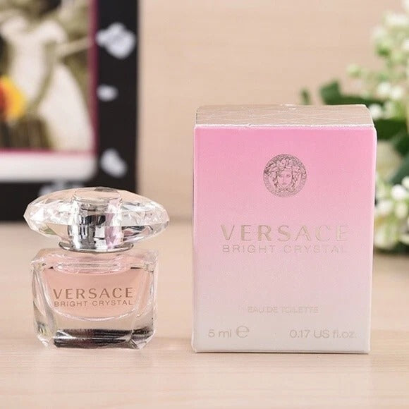 Versace Bright Crystal Eau de Toilette for Women – Travel Size 5ml/0.17oz