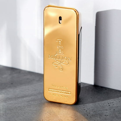 Paco Rabanne 1 Million Eau de Toilette Spray for Men, 3.4 oz / 100mL