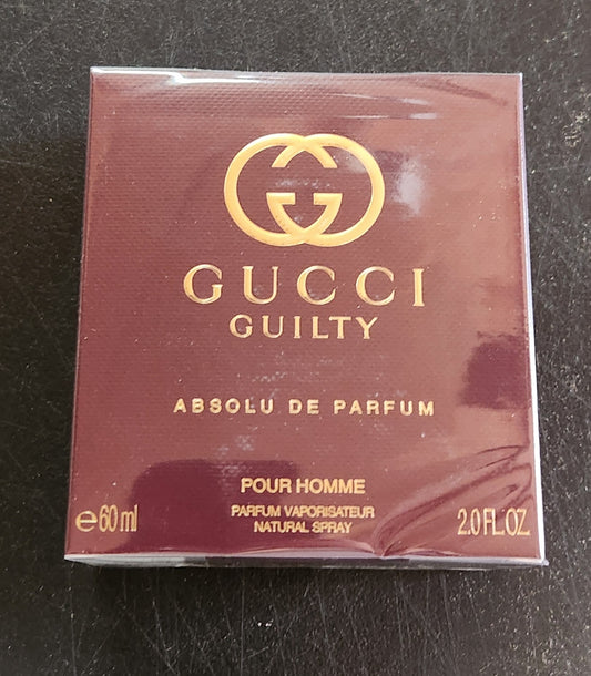 Gucci Guilty Absolute Eau de Parfum for Men – 2oz/60ml