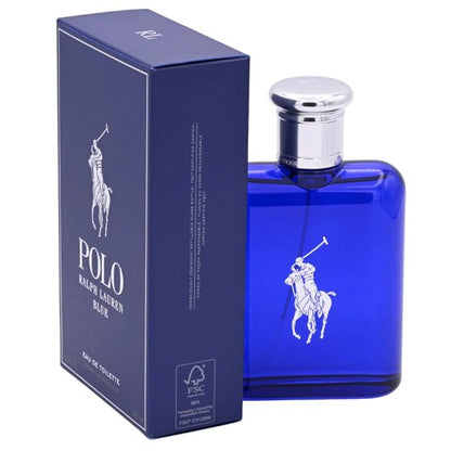 Ralph Lauren Polo Blue Eau de Toilette Spray for Men – 4.2 oz / 125 ml