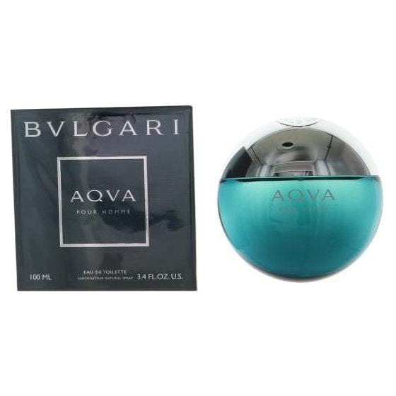 Bvlgari Aqva Pour Homme Eau de Toilette – 3.4 oz / 100 ml – Men’s Cologne