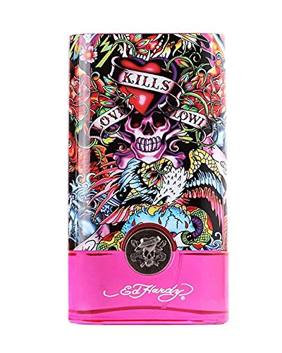 Ed Hardy Eau de Toilette Spray – 3.4 oz / 100 ml – Women’s Perfume