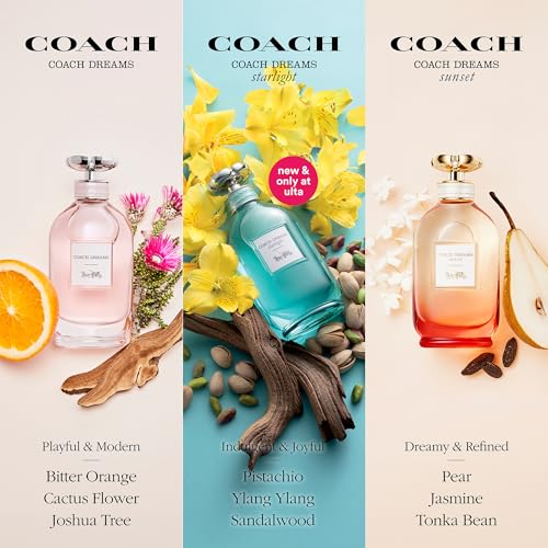 Coach Dreams Eau de Parfum – Women’s Fragrance – 3.0 oz / 90 ml