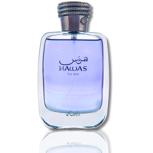 Rasasi Hawas Eau de Parfum – 3.38 oz / 100 ml – Men’s Cologne