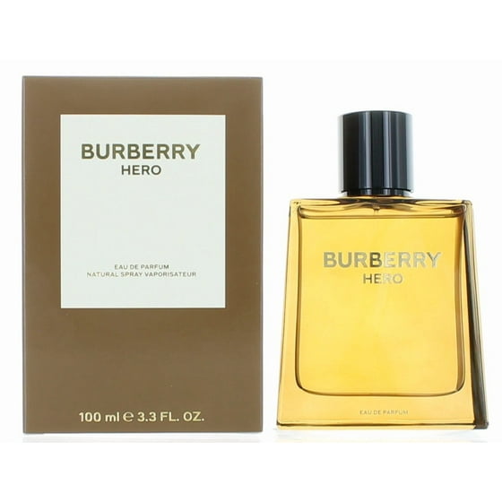 Burberry Hero Eau de Parfum Spray for Men, 3.3 oz / 100mL