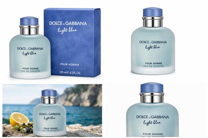 Dolce & Gabbana Light Blue Eau de Toilette Spray for Men, 4.2 oz