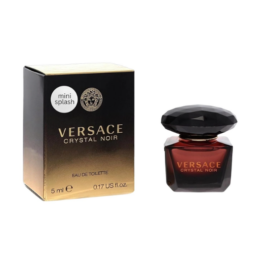 Versace Crystal Noir Eau de Toilette for Women – Travel Size 5ml/0.17oz