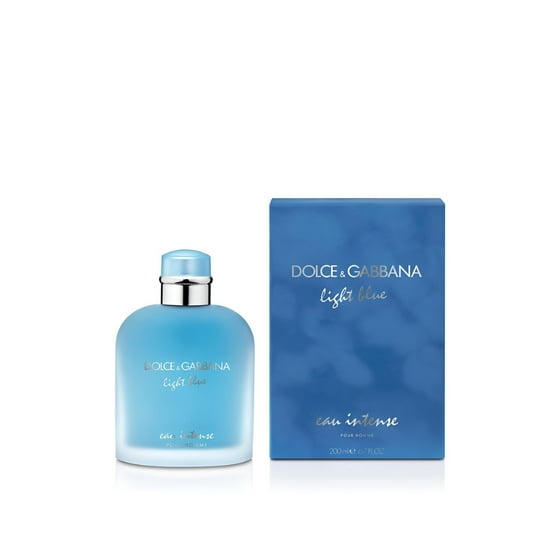 Dolce & Gabbana Light Blue Eau Intense Eau De Parfum Spray, Cologne for Men, 6.7 oz