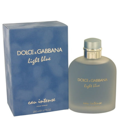 Dolce & Gabbana Light Blue Eau Intense Eau De Parfum Spray, Cologne for Men, 6.7 oz