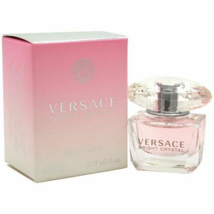 Versace Bright Crystal Eau de Toilette for Women – Travel Size 5ml/0.17oz